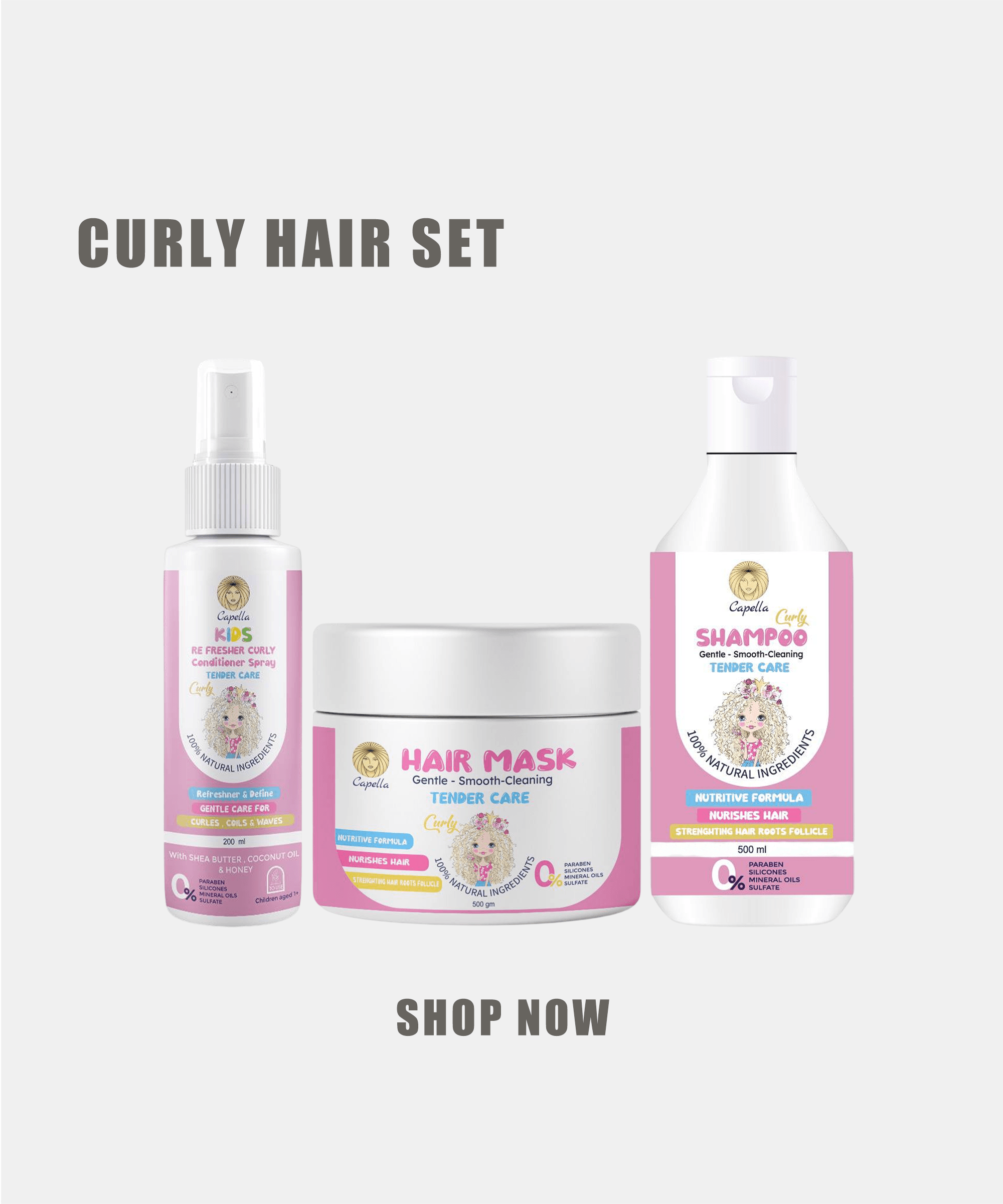 CURLY HAIR SET