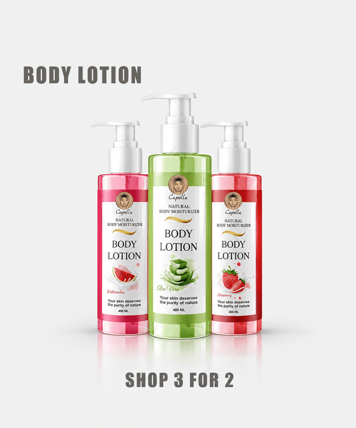 BODY LOTION 3Packs