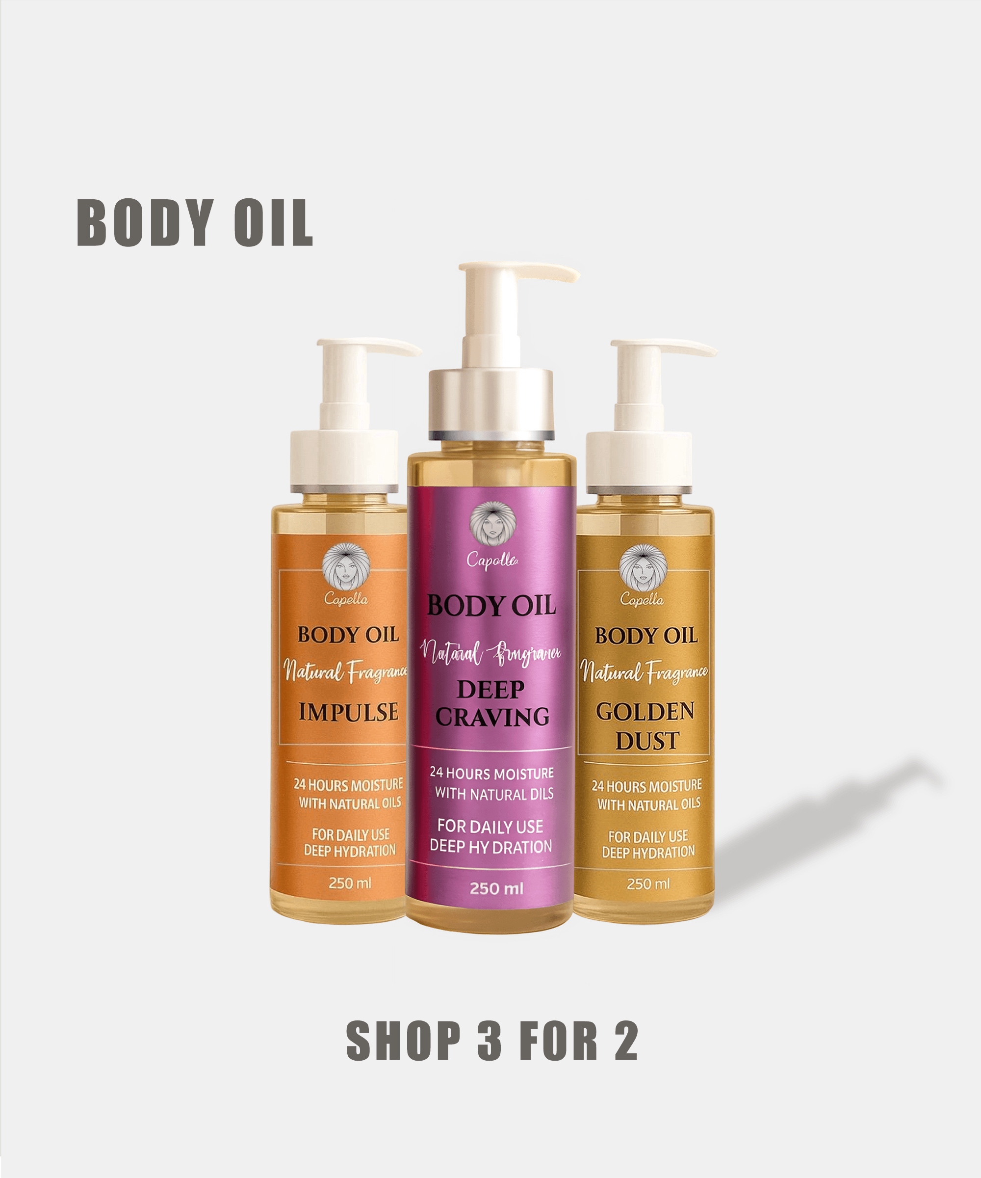 BODY OIL 3Packs